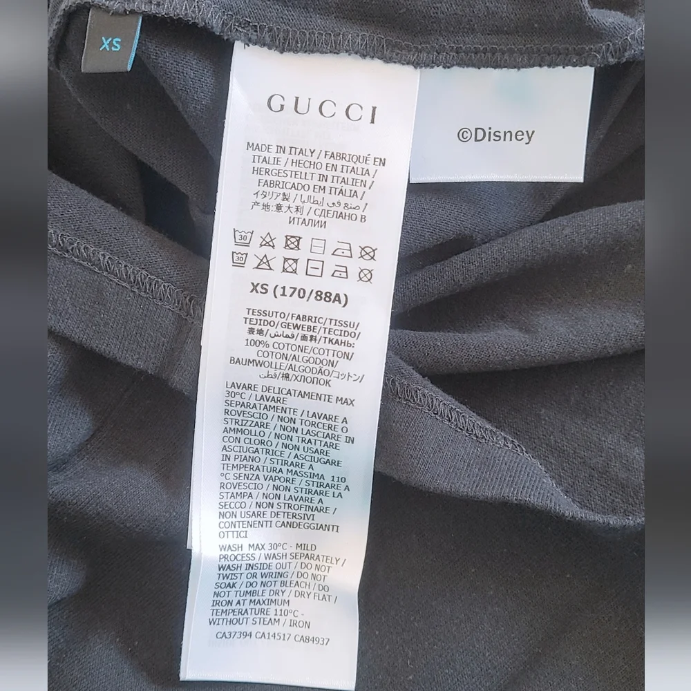 Authentic Gucci ×DISNEY Edition Flash Donald duck print T-shirt - Picture 8 of 13